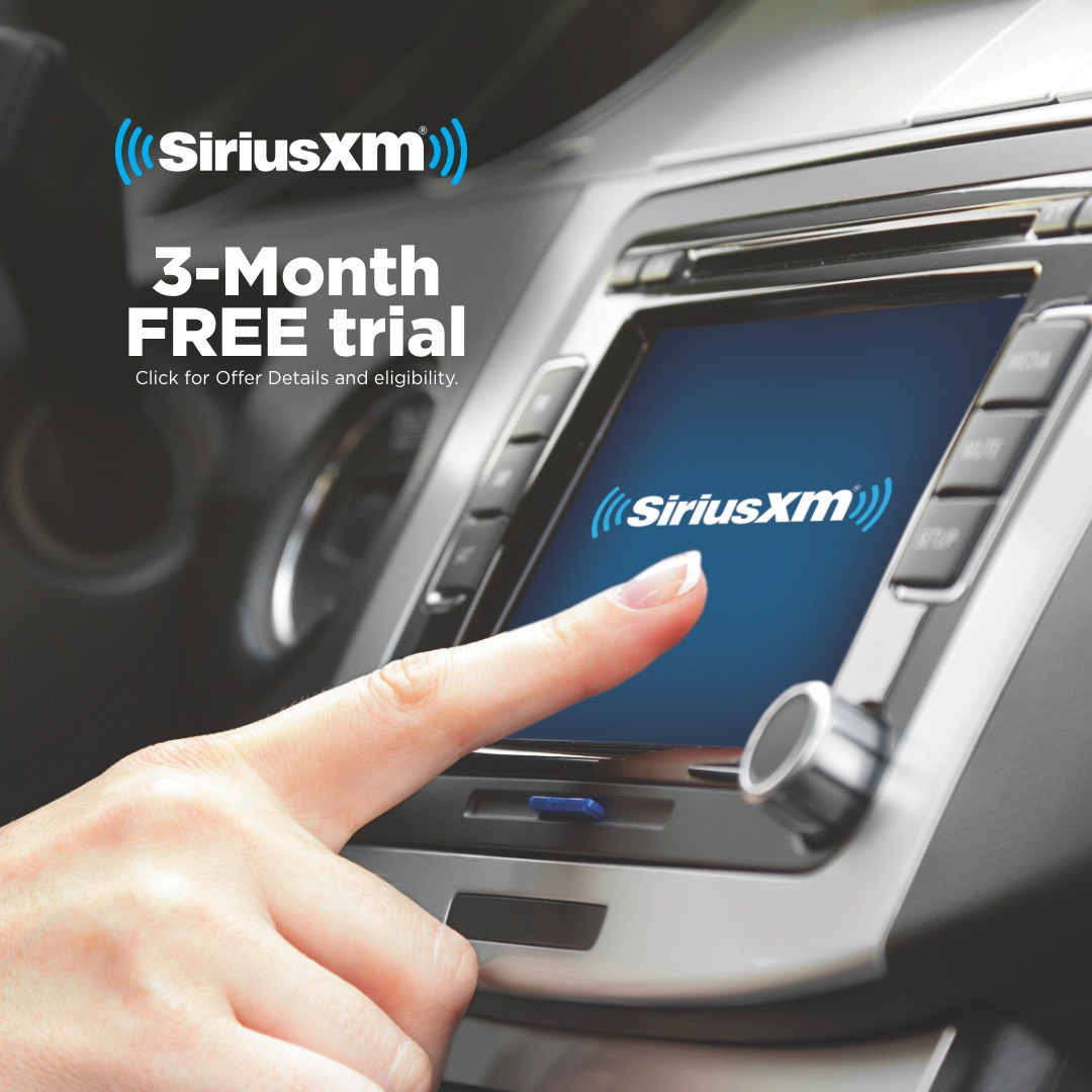 3-Months SiriusXM In-Car Satellite Radio Subscription